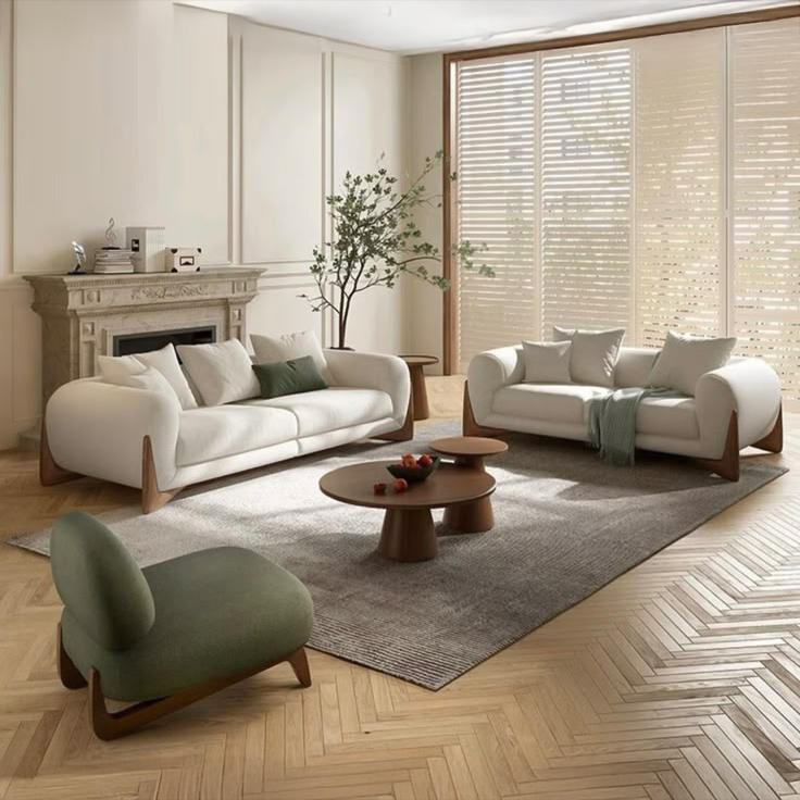 طقم أنتريه خشب زان - 3 قطع - ECO73