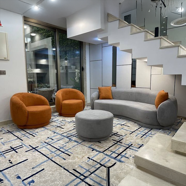 طقم أنتريه خشب زان - 3 قطع - ECO97